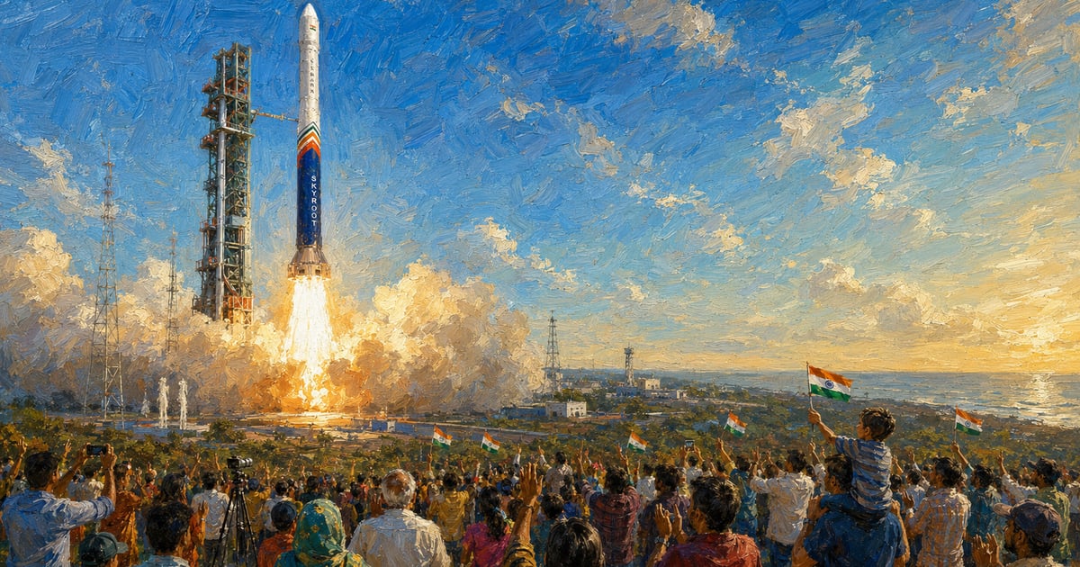 The New Space Race: How the Vikram-1 Rocket Launch Unlocks India’s Commercial Frontier