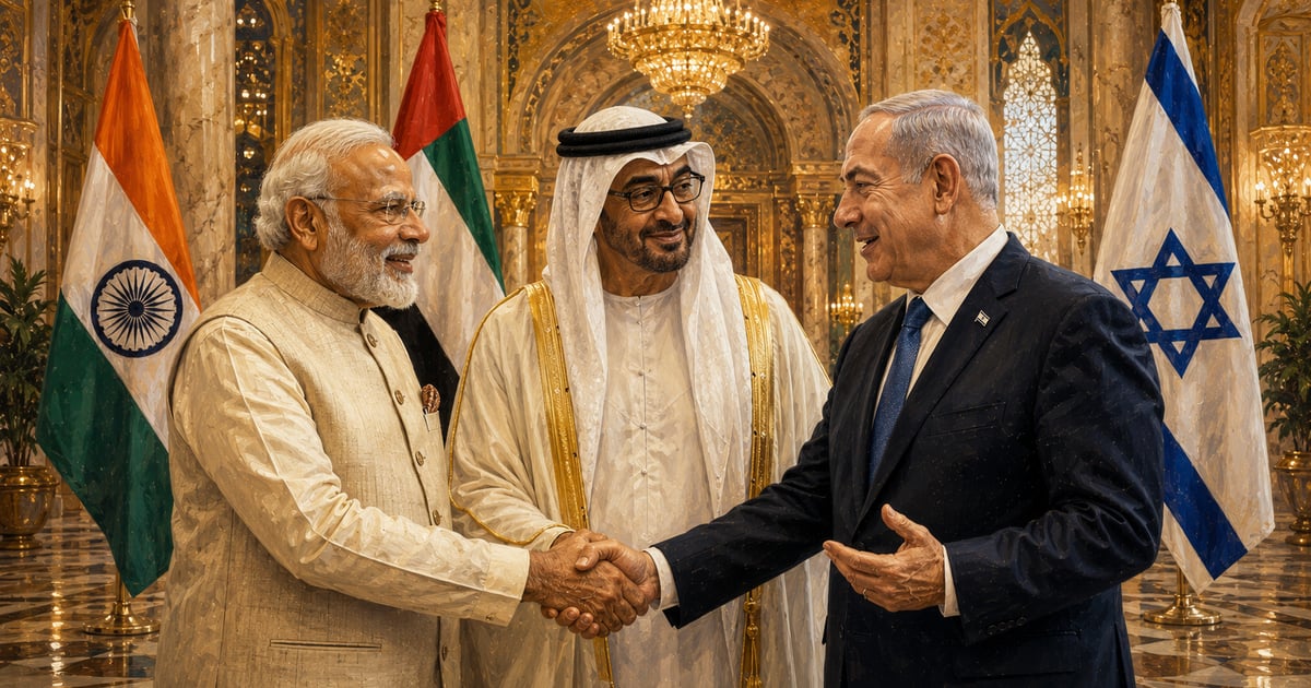 The Death of the GCC: How the UAE, Israel, and India Built a New Geopolitical Triangle