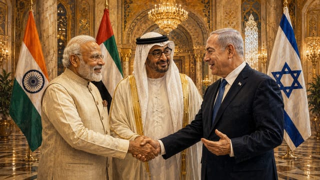 The Death of the GCC: How the UAE, Israel, and India Built a New Geopolitical Triangle