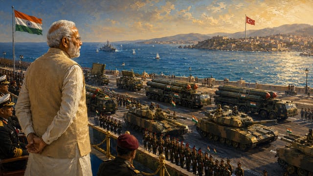 India Is Quietly Surrounding Turkey. And It's Working.